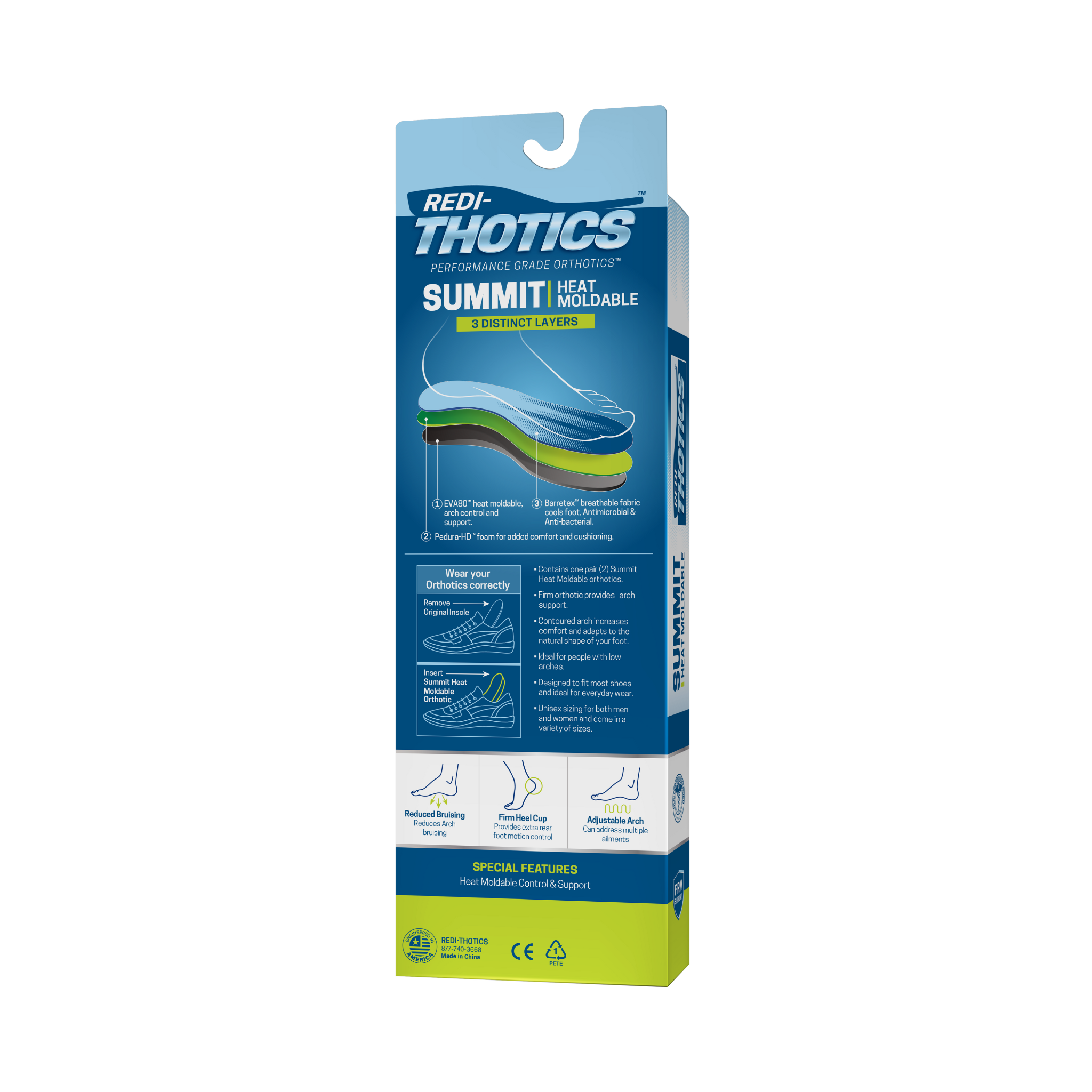 Redi-Thotics Summit Heat Moldable